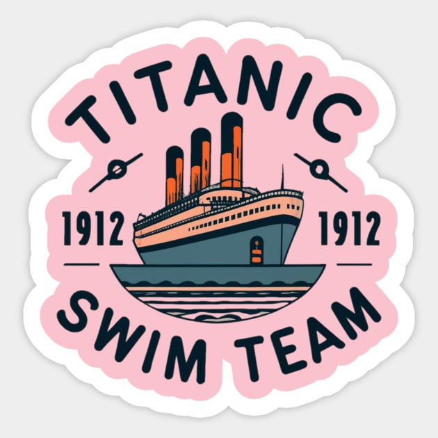 Titanic Sticker by Jason's Finery